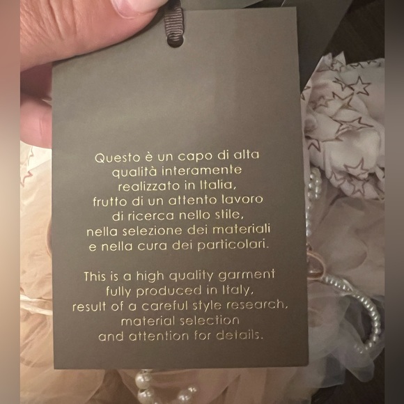 Simona Corsellini Italian hand made dress, as seen on supermodel Bella Hadid - Picture 11 of 11